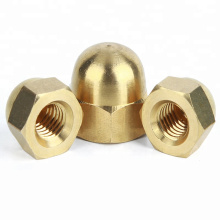 M8*1.25 M10*1.5 Brass Hex Acorn Nut